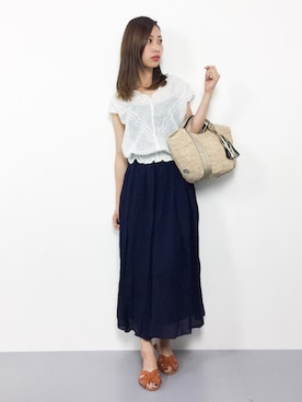KIIさん(レディース・160cm)の夏コーディネート
