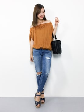 KIIさん(レディース・160cm)の夏コーディネート