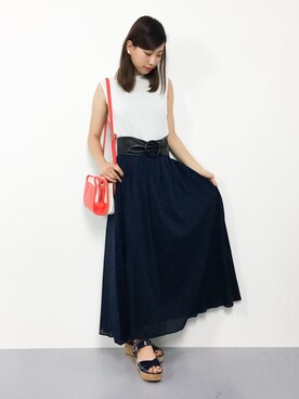 KIIさん（レディース・160cm）の夏コーディネート