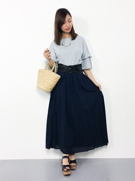 KIIさん（レディース・160cm）の夏コーディネート