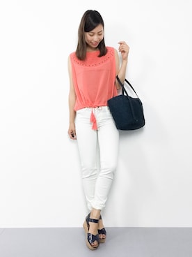 KIIさん（レディース・160cm）の夏コーディネート