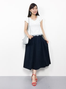 KIIさん(レディース・160cm)の夏コーディネート