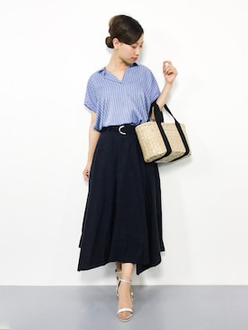 KIIさん(レディース・160cm)の夏コーディネート