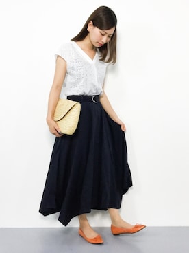 KIIさん（レディース・160cm）の夏コーディネート