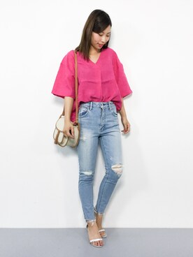 KIIさん（レディース・160cm）の夏コーディネート