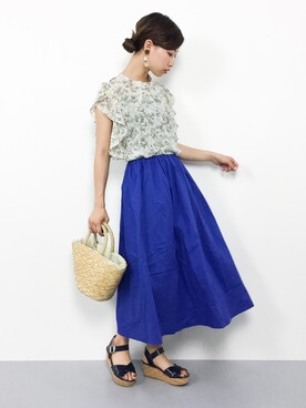 KIIさん（レディース・160cm）の夏コーディネート