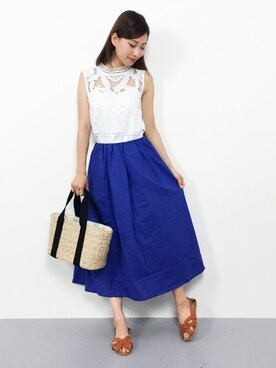 KIIさん（レディース・160cm）の夏コーディネート