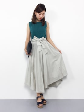 KIIさん（レディース・160cm）の夏コーディネート