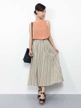 KIIさん(レディース・160cm)の夏コーディネート