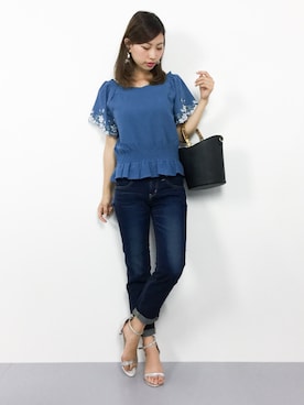 KIIさん（レディース・160cm）の夏コーディネート