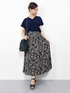 KIIさん（レディース・160cm）の夏コーディネート