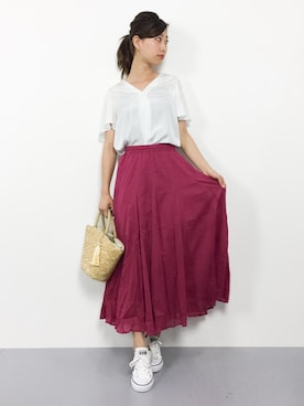 KIIさん（レディース・160cm）の夏コーディネート