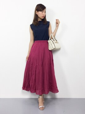 KIIさん（レディース・160cm）の夏コーディネート