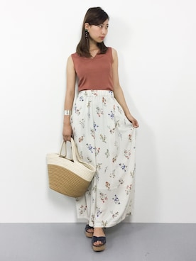 KIIさん(レディース・160cm)の夏コーディネート