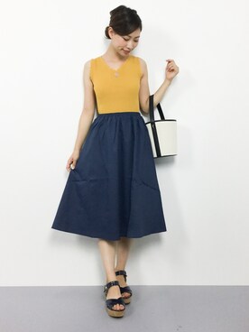 KIIさん（レディース・160cm）の夏コーディネート