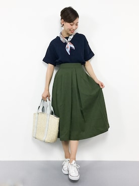 KIIさん（レディース・160cm）の夏コーディネート