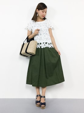 KIIさん(レディース・160cm)の夏コーディネート