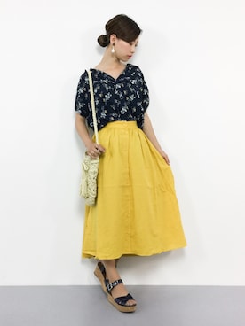 KIIさん（レディース・160cm）の夏コーディネート