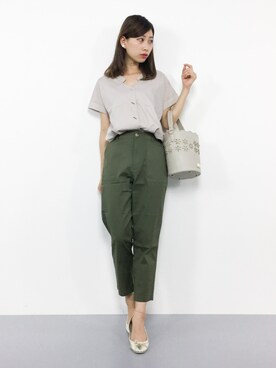 KIIさん（レディース・160cm）の夏コーディネート