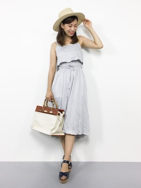 KIIさん（レディース・160cm）の夏コーディネート