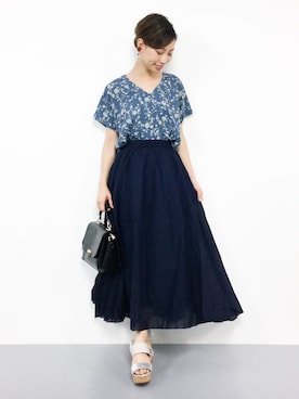 KIIさん（レディース・160cm）の夏コーディネート