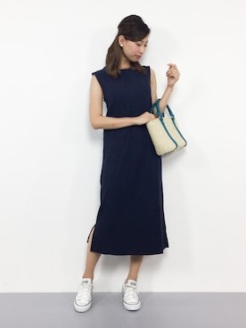 「Factor=（ファクターイコール）のアイテム（ワンピース/ドレス）」を使った、KIIさん（レディース・160cm）の夏コーディネート