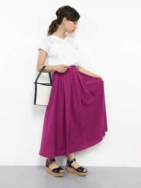 KIIさん（レディース・160cm）の夏コーディネート