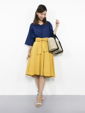 KIIさん(レディース・160cm)の夏コーディネート