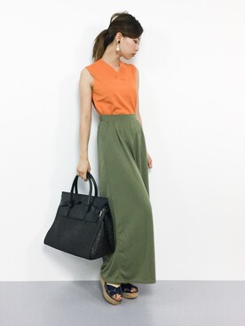 KIIさん（レディース・160cm）の夏コーディネート