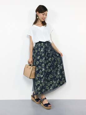 KIIさん（レディース・160cm）の夏コーディネート