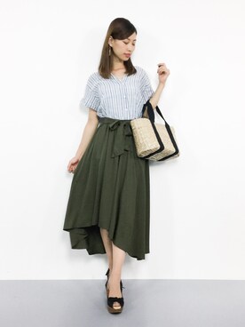 KIIさん（レディース・160cm）の夏コーディネート