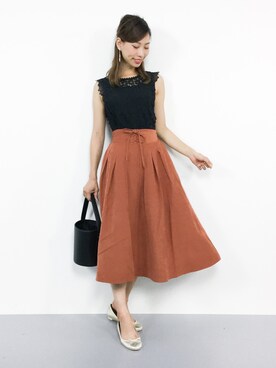 KIIさん（レディース・160cm）の夏コーディネート