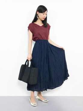 KIIさん（レディース・160cm）の夏コーディネート