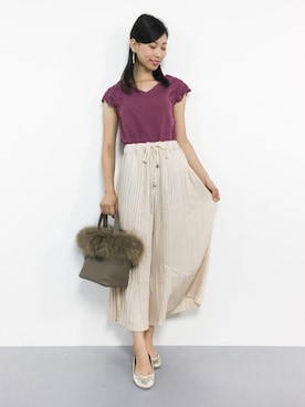 KIIさん（レディース・160cm）の夏コーディネート