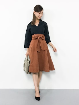 KIIさん（レディース・160cm）の秋コーディネート