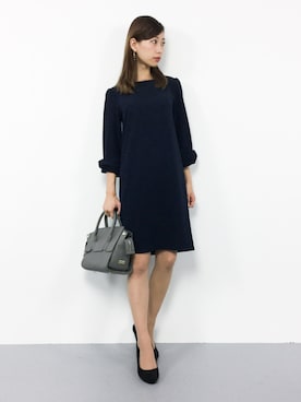 「PLAIN CLOTHING（プレーンクロージング）の【SALE!!】【ZOZOTOWN人気ランキング 1位獲得】シーズンレス2WAYフラップハンドバッグ/ショルダーバッグ（ショルダーバッグ）」を使った、KIIさん（レディース・160cm）の秋コーディネート