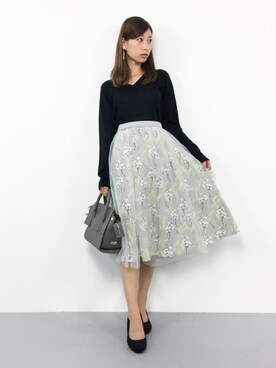 「PLAIN CLOTHING（プレーンクロージング）の【SALE!!】【ZOZOTOWN人気ランキング 1位獲得】シーズンレス2WAYフラップハンドバッグ/ショルダーバッグ（ショルダーバッグ）」を使った、KIIさん（レディース・160cm）の秋コーディネート