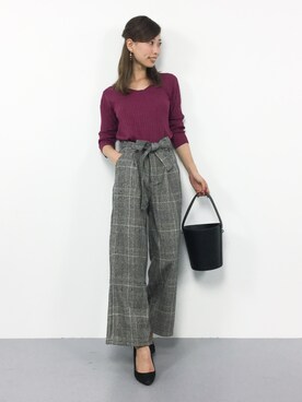 KIIさん(レディース・160cm)の秋コーディネート