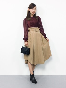 KIIさん（レディース・160cm）の秋コーディネート