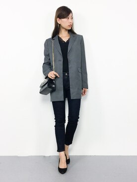 KIIさん（レディース・160cm）の秋コーディネート