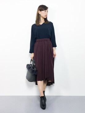 KIIさん（レディース・160cm）の秋コーディネート