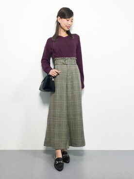 KIIさん(レディース・160cm)の秋コーディネート