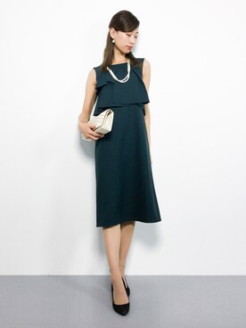 「Two Faces（トゥーフェイシーズ）のアイテム（ワンピース/ドレス）」を使った、KIIさん（レディース・160cm）の秋コーディネート