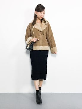 「oneway glamorous（ワンウェイグラマラス）のアイテム」を使った、KIIさん（レディース・160cm）の秋コーディネート