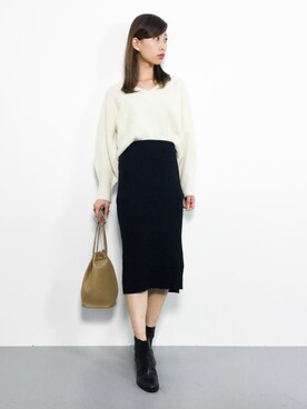 「oneway glamorous（ワンウェイグラマラス）のアイテム」を使った、KIIさん（レディース・160cm）の秋コーディネート