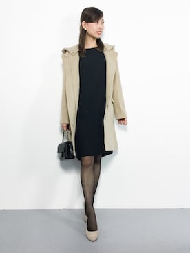 「アキコーデ」｜「アイテム（その他アウター）」を使った、KIIさん（レディース・160cm）の秋コーディネート