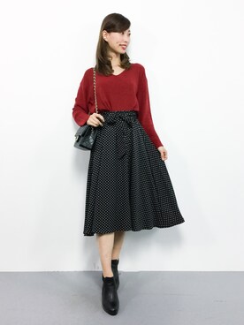 KIIさん(レディース・160cm)の秋コーディネート