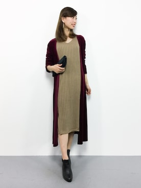 KIIさん（レディース・160cm）の秋コーディネート