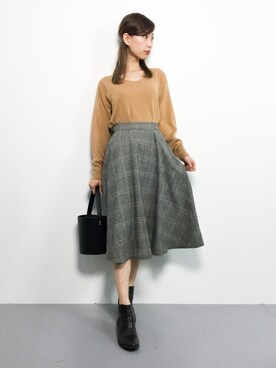 KIIさん(レディース・160cm)の秋コーディネート