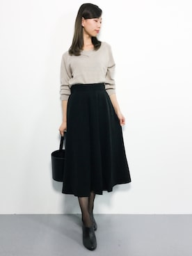 KIIさん（レディース・160cm）の冬コーディネート